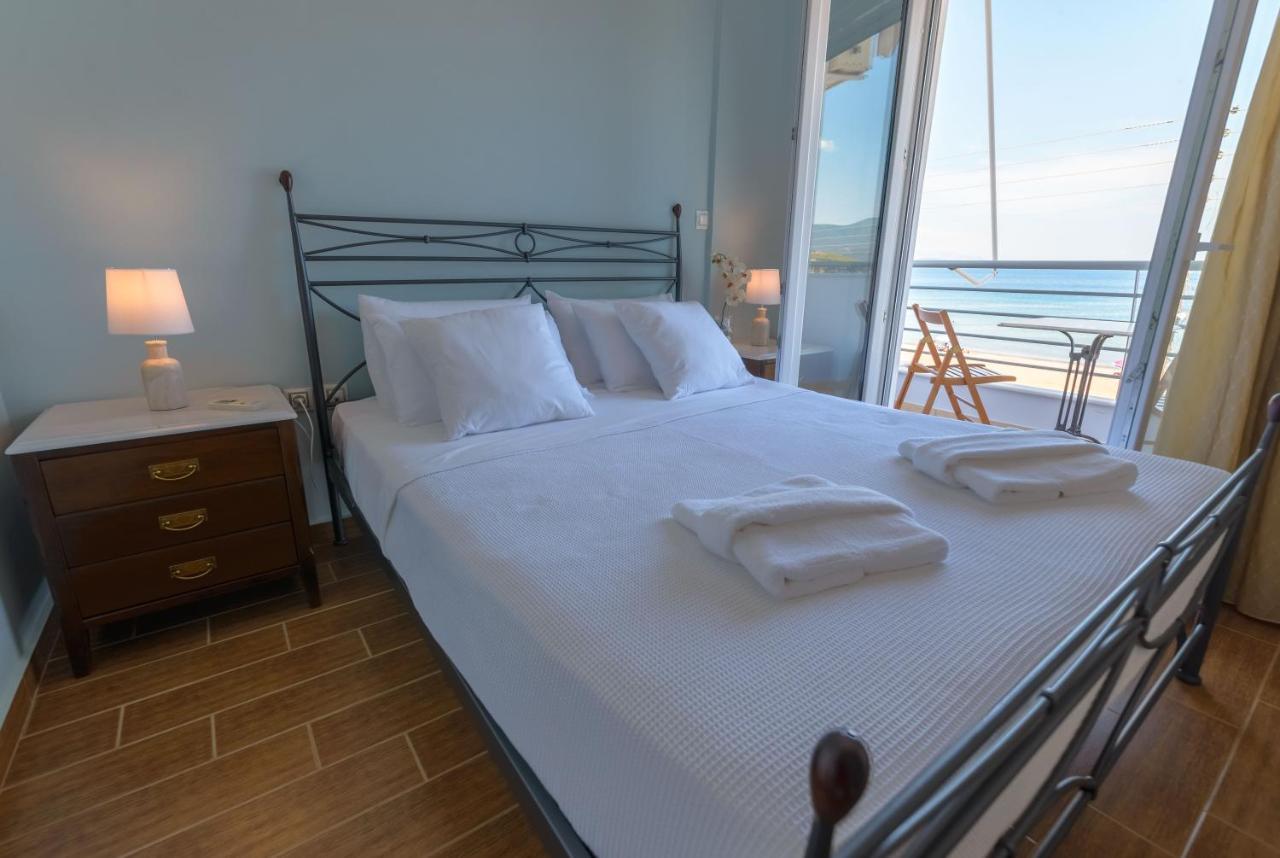 Lemoni Luxury Residence In Front Of The Sea Kechries Extérieur photo