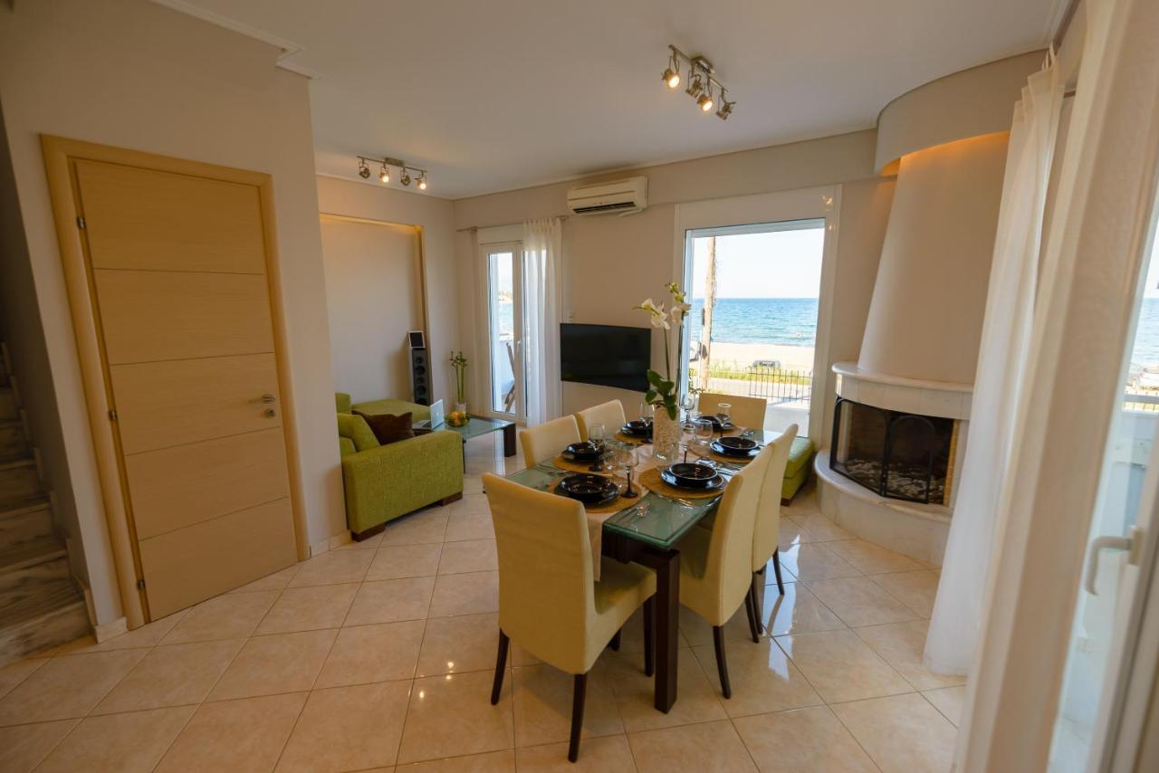 Lemoni Luxury Residence In Front Of The Sea Kechries Extérieur photo