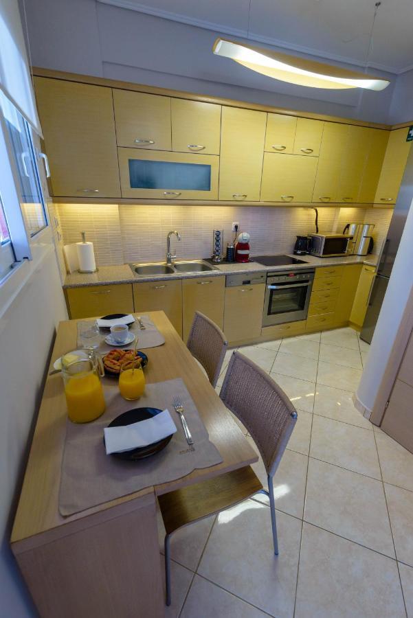 Lemoni Luxury Residence In Front Of The Sea Kechries Extérieur photo