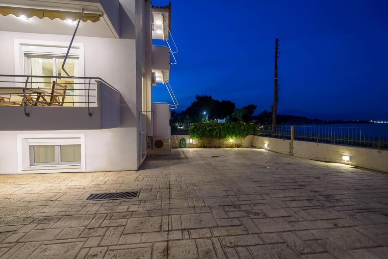 Lemoni Luxury Residence In Front Of The Sea Kechries Extérieur photo