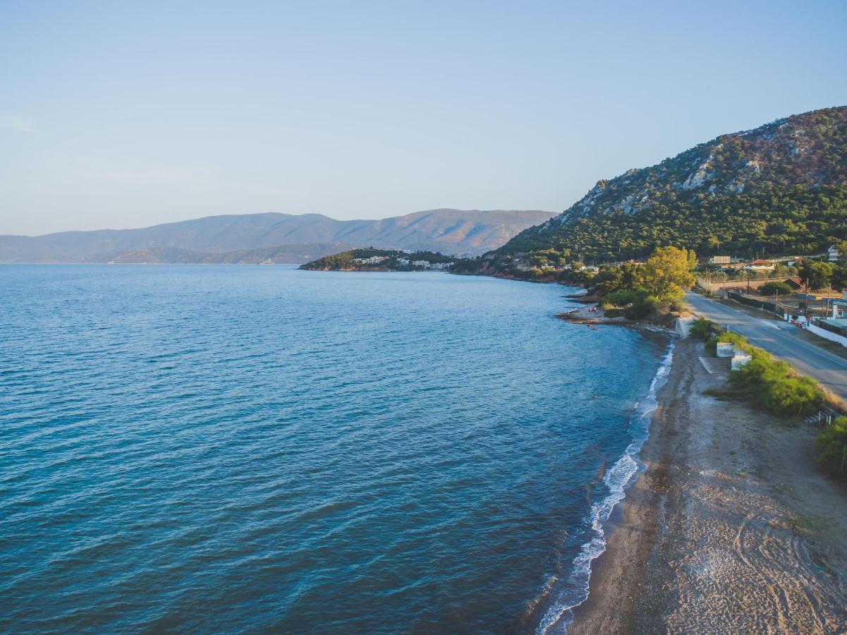 Lemoni Luxury Residence In Front Of The Sea Kechries Extérieur photo