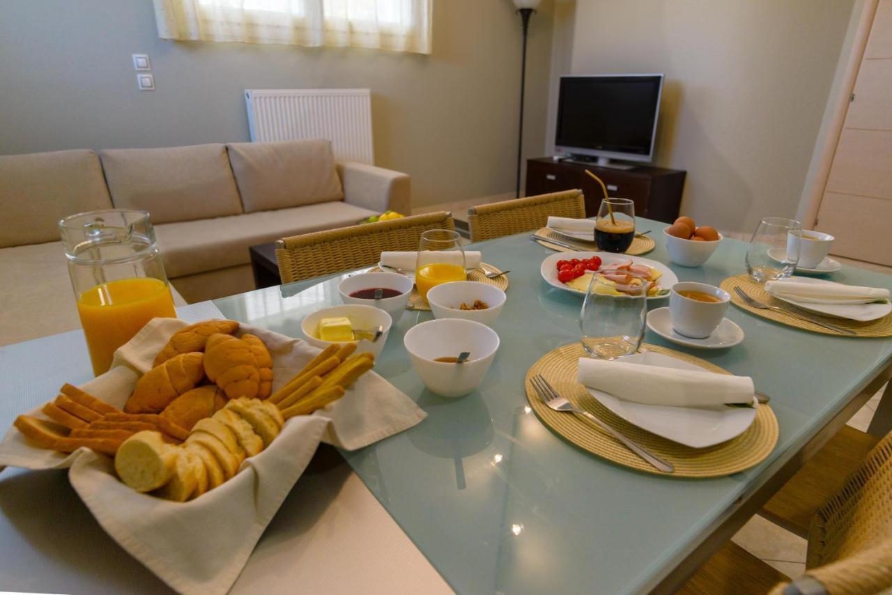 Lemoni Luxury Residence In Front Of The Sea Kechries Extérieur photo