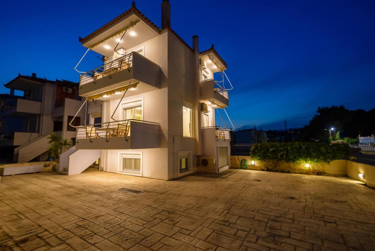 Lemoni Luxury Residence In Front Of The Sea Kechries Extérieur photo